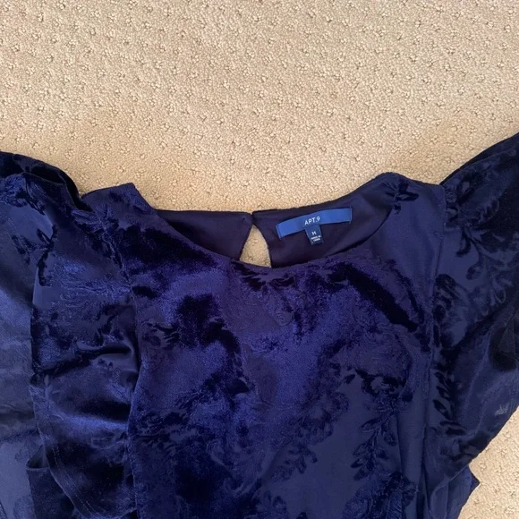 Apt. 9 navy dress size M - Picture 3 of 3
